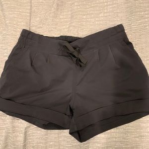 Lululemon Black Spring Break Away Short